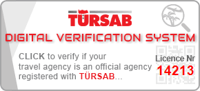 TÜRSAB Digital Verification System — licence no. 14213